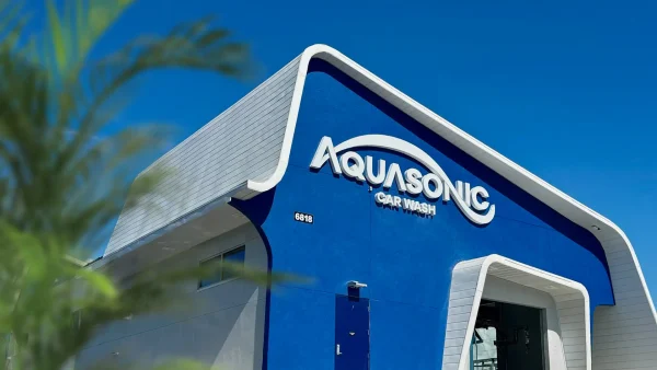 AquaSonic Car Wash – New Port Richey Location Front View